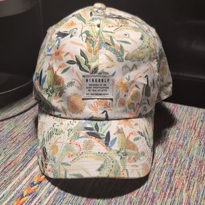 Nike Golf ENEMIES OF THE COURSE Leather Strap back Hat NWOT RARE